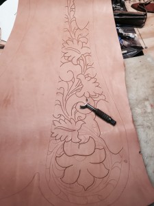 Pattern for Scabbard